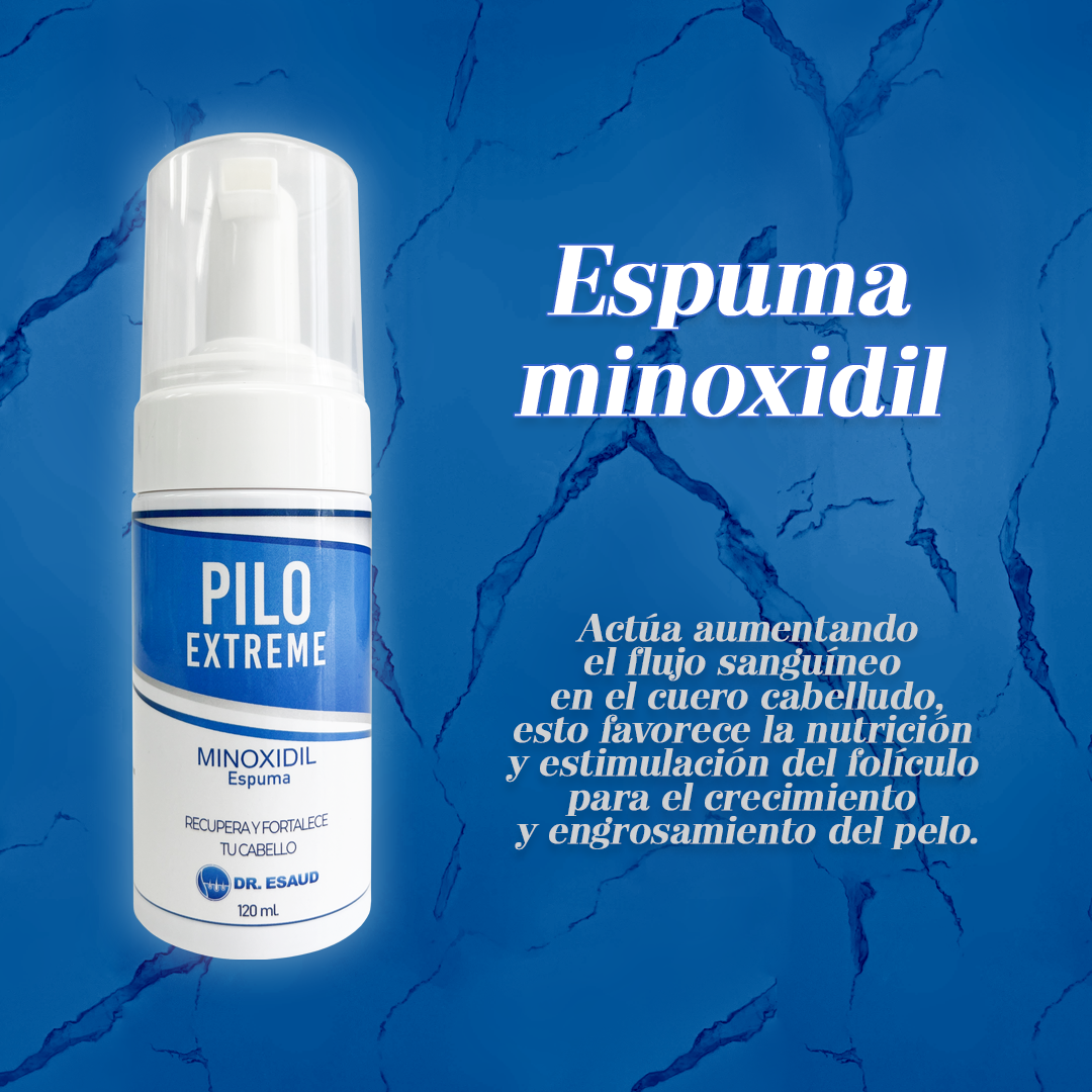 espuma minoxidil dr esaud trasplante capilar