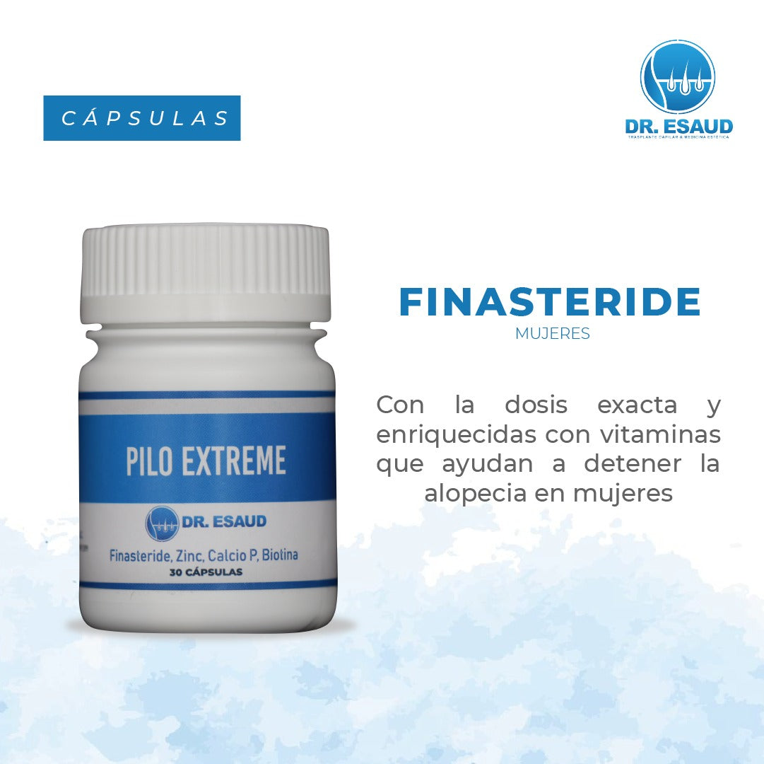 Finasteride capsulas