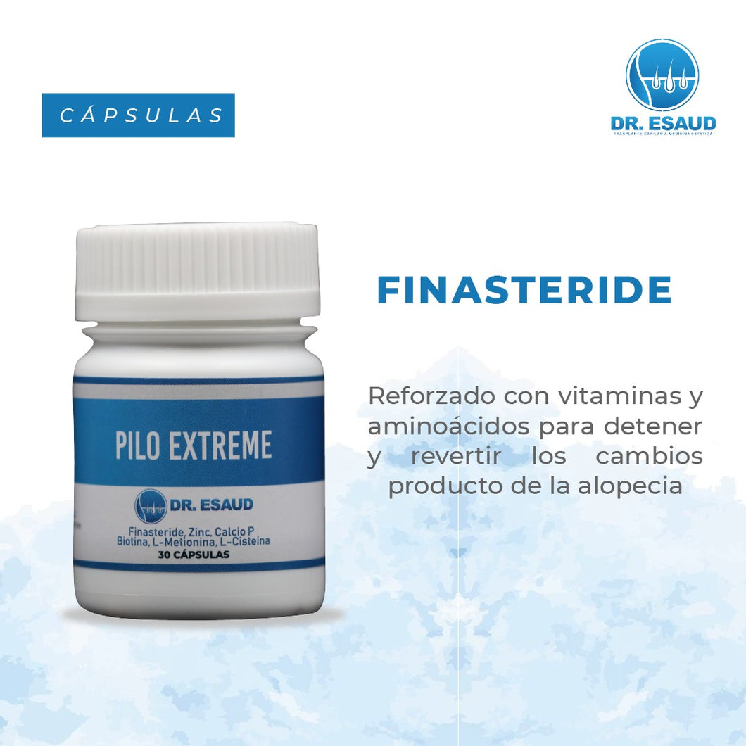 Finasteride en cápsulas